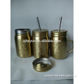 single wall stainless steel mason jar